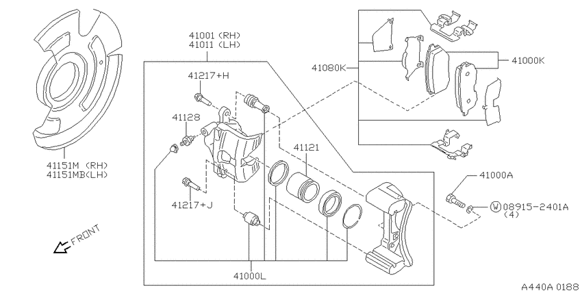 Front brake