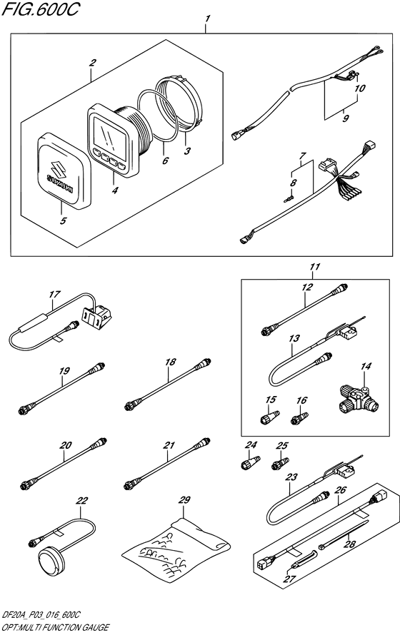 Opt:multi function gauge