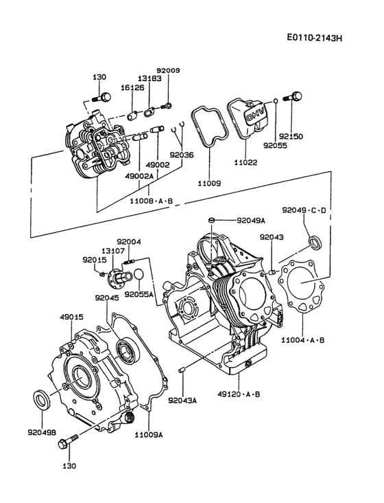 Cylinder/crankcase