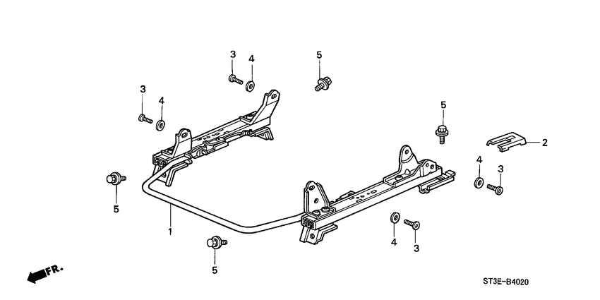 Front seat components