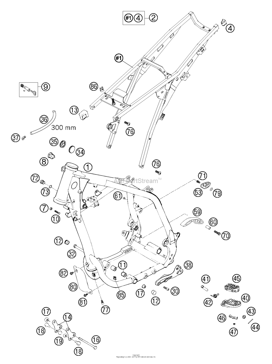 Frame, Sub Frame