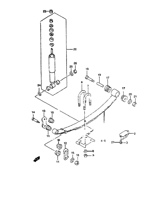Front suspension