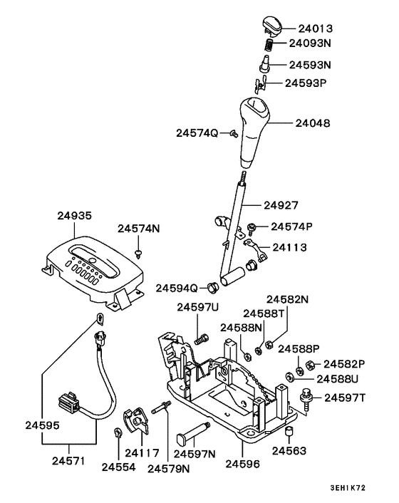 A/t floor shift linkage