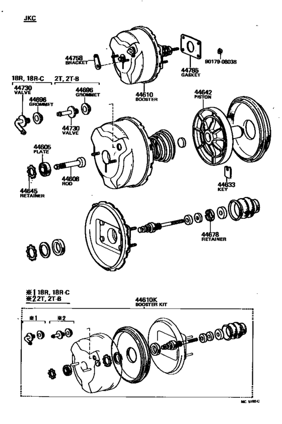 Brake Booster & Vacuum Tube
