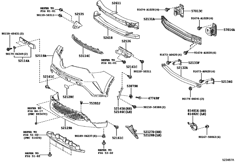 Front Bumper & Bumper Stay