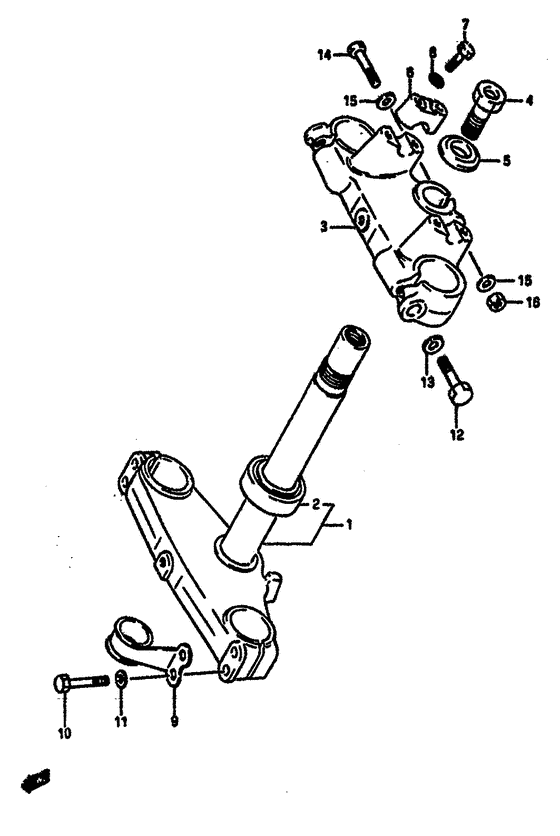 Steering stem