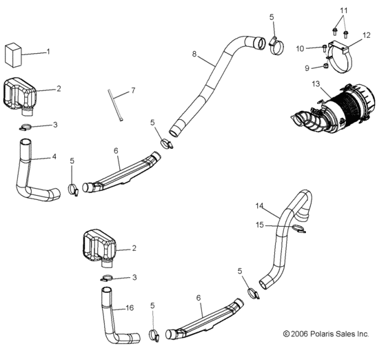 Engine, clutch air intake