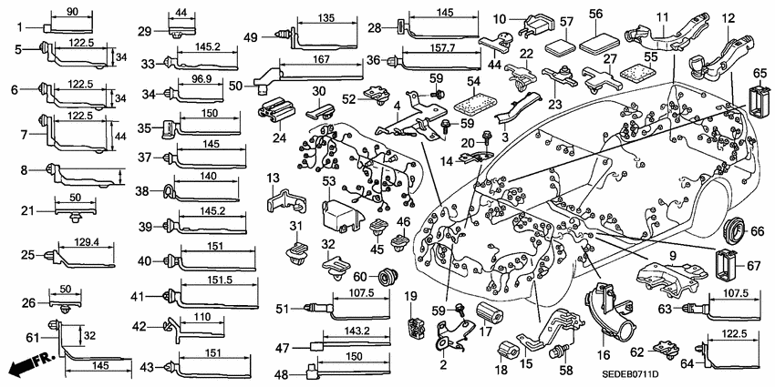 Harness band/bracket