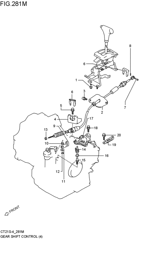 gearlever control