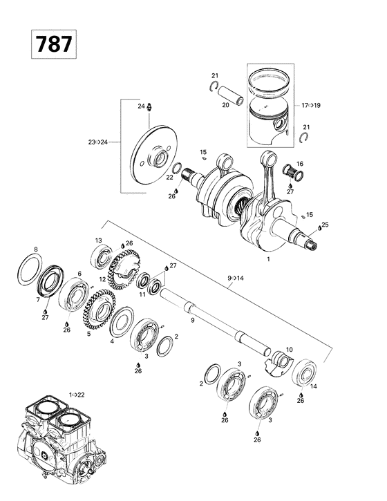 01- crankshaft and pistons