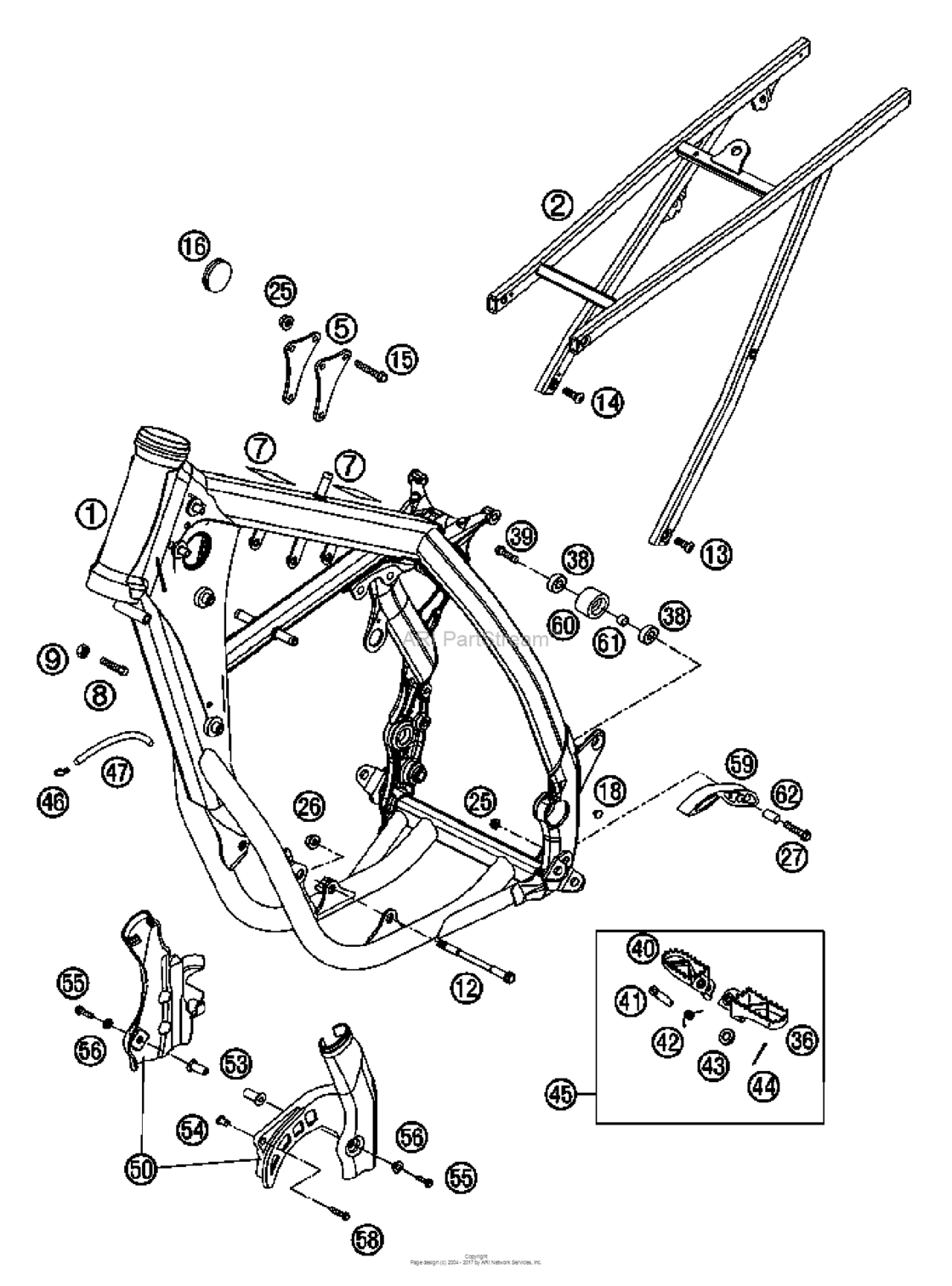 Frame, Sub Frame