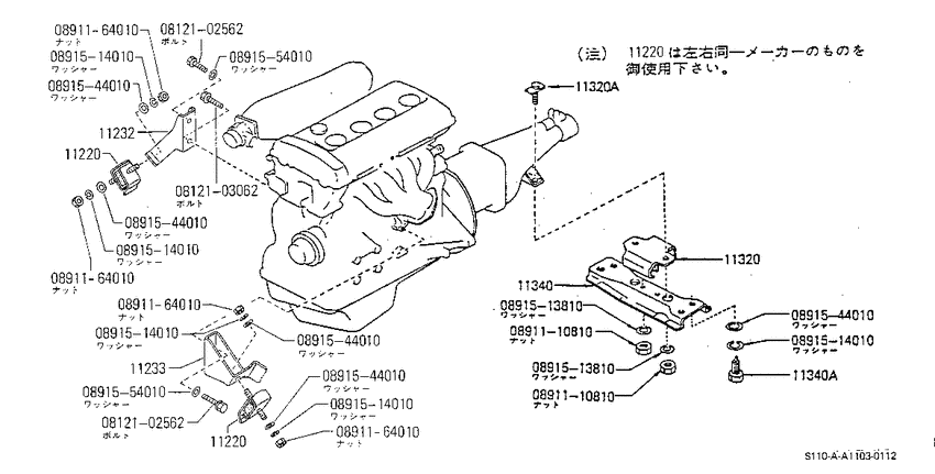 engine & transmission mounting