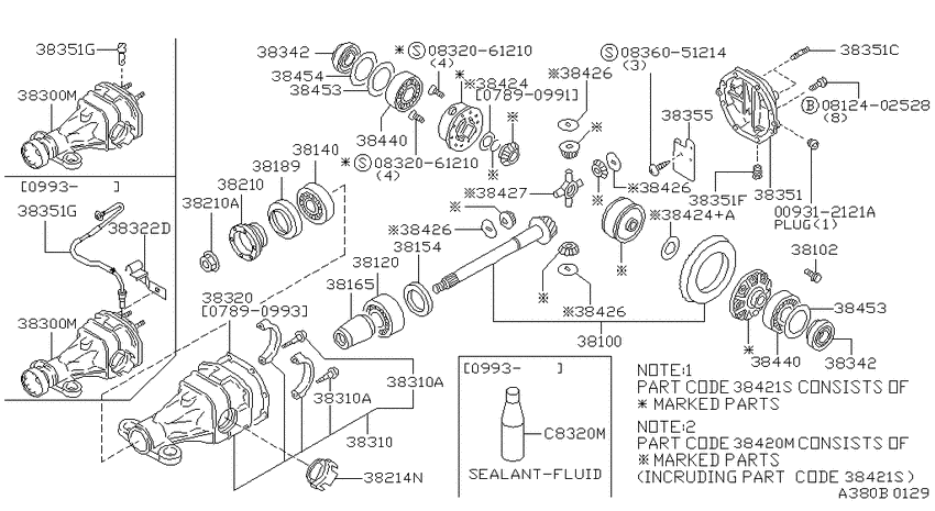 Rear final drive