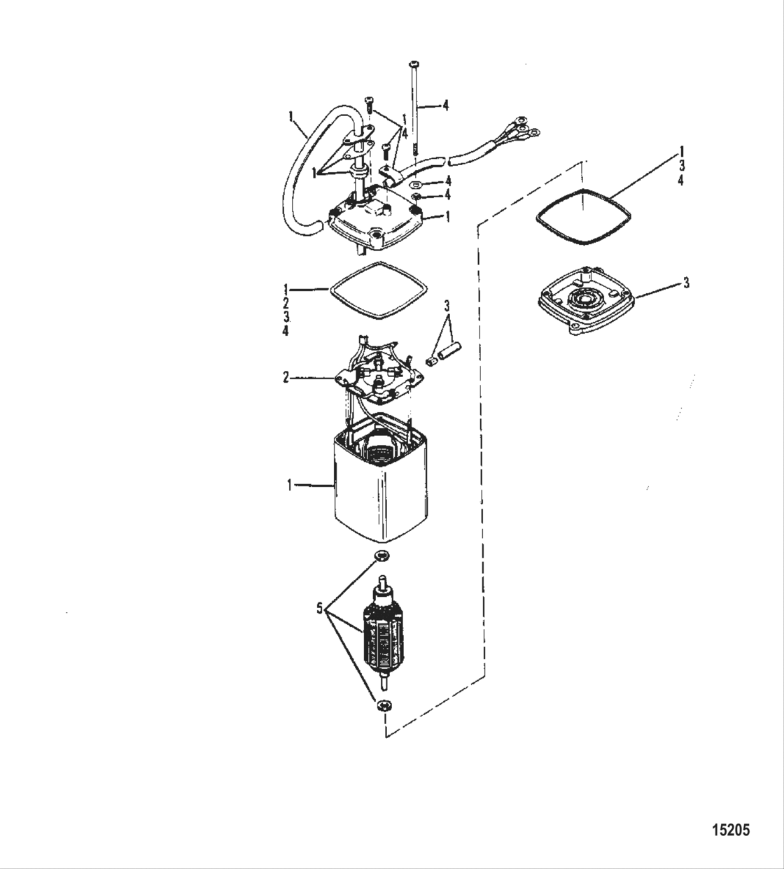 Power Trim Motor