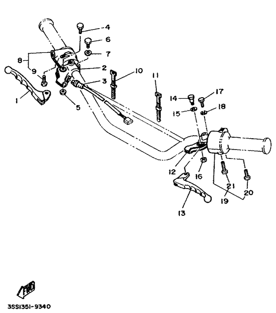 Handle switch & lever