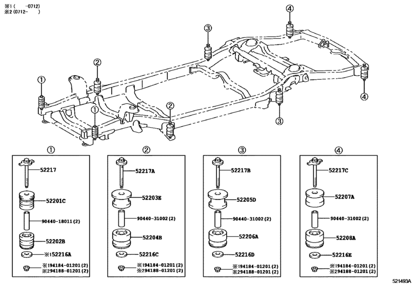 Cab Mounting & Body Mounting