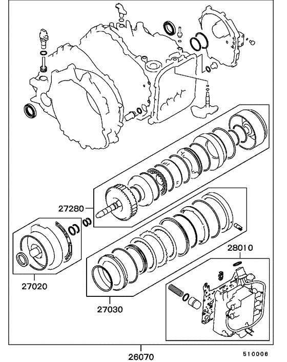 A/t overhaul kit
