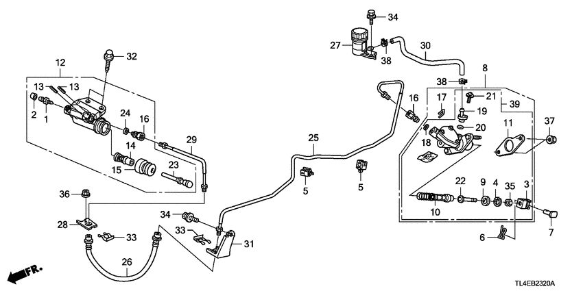 Clutch master cylinder