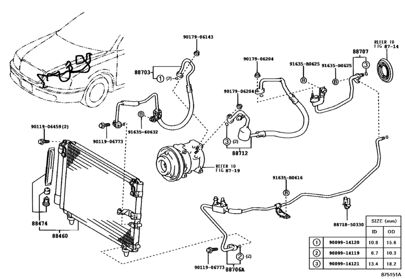 Heating & Air Conditioning - Cooler Piping
