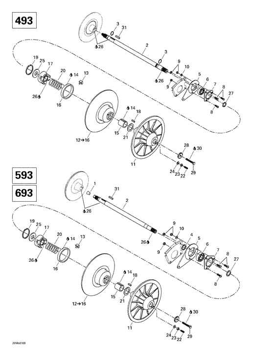 05- driven pulley
