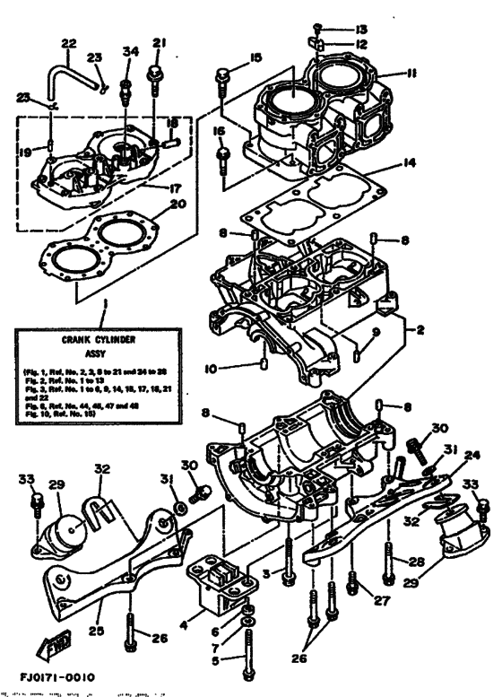 Cylinder & crankcase