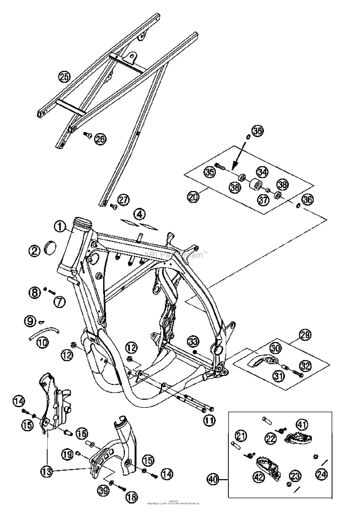 Frame, Sub Frame