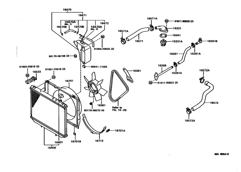 Radiator & Water Outlet