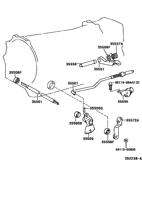 Throttle Link & Valve Lever (Atm)