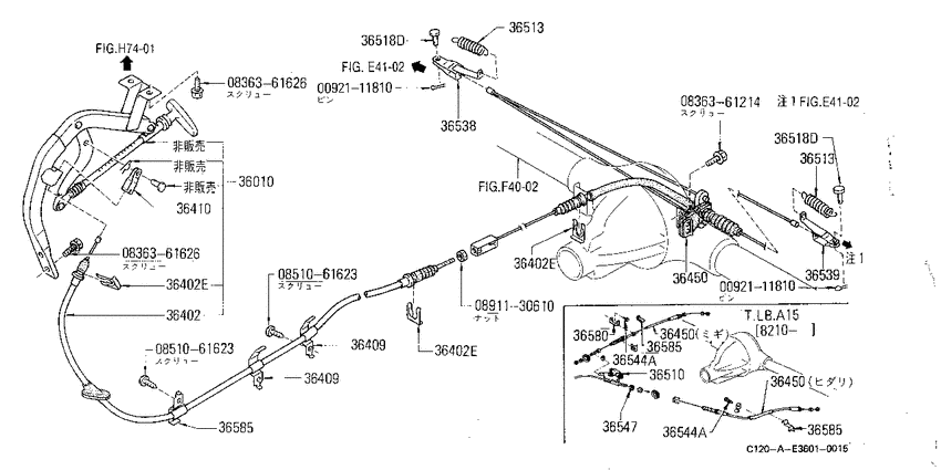 Parking brake control