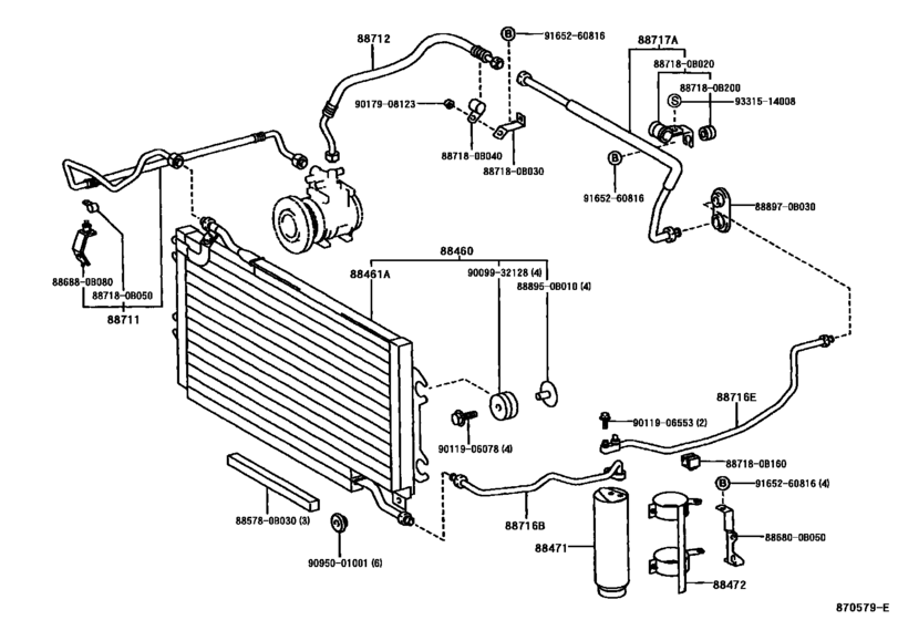 Heating & Air Conditioning - Cooler Piping