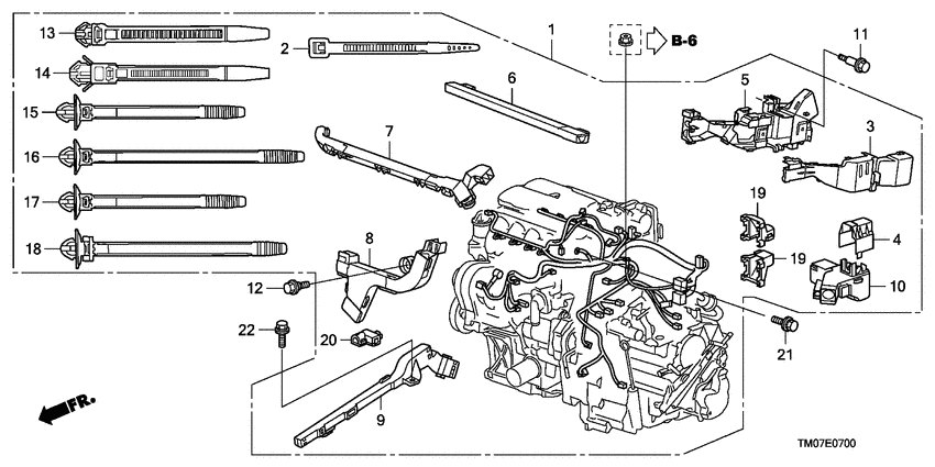 Engine wire harness