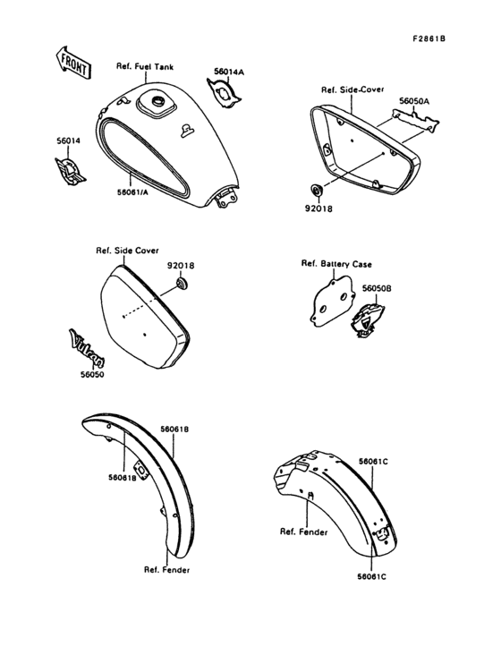 Decals(ebony/red)(vn1500-a11)