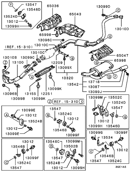 Exhaust pipe & muffler