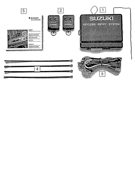 Keyless entry system