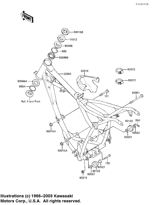 Frame/frame fittings