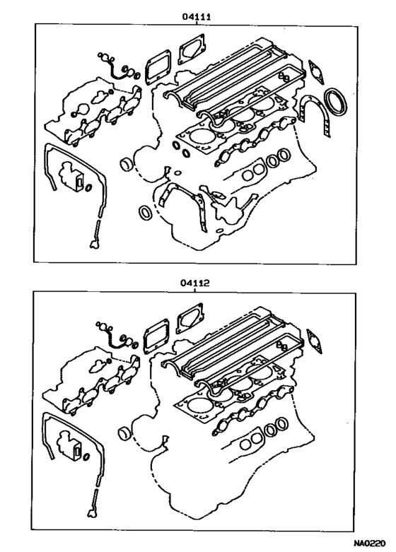 Engine Overhaul Gasket Kit