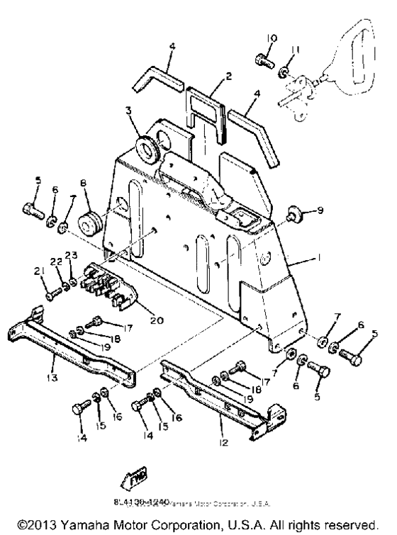 Steering gate