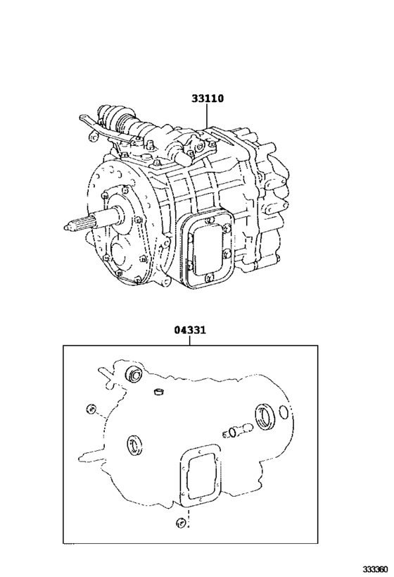 Transaxle Or Transmission Assy & Gasket Kit (Mtm)