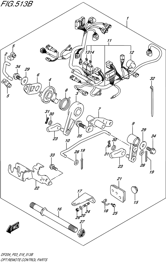 Opt:remote control parts