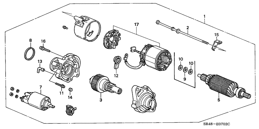 Starter motor