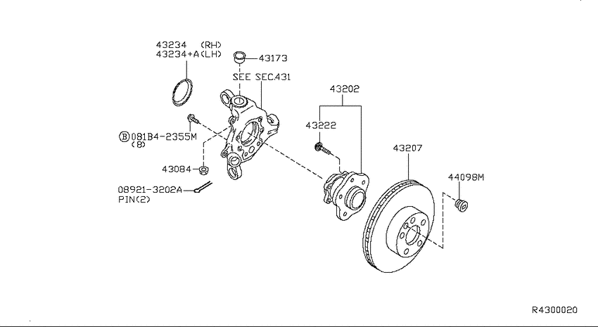Rear axle