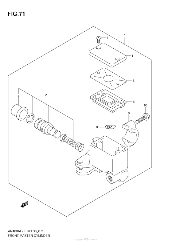 Front Master Cylinder