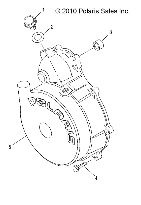 Engine, Flywheel Cover