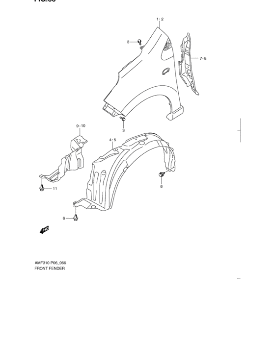 Front fender