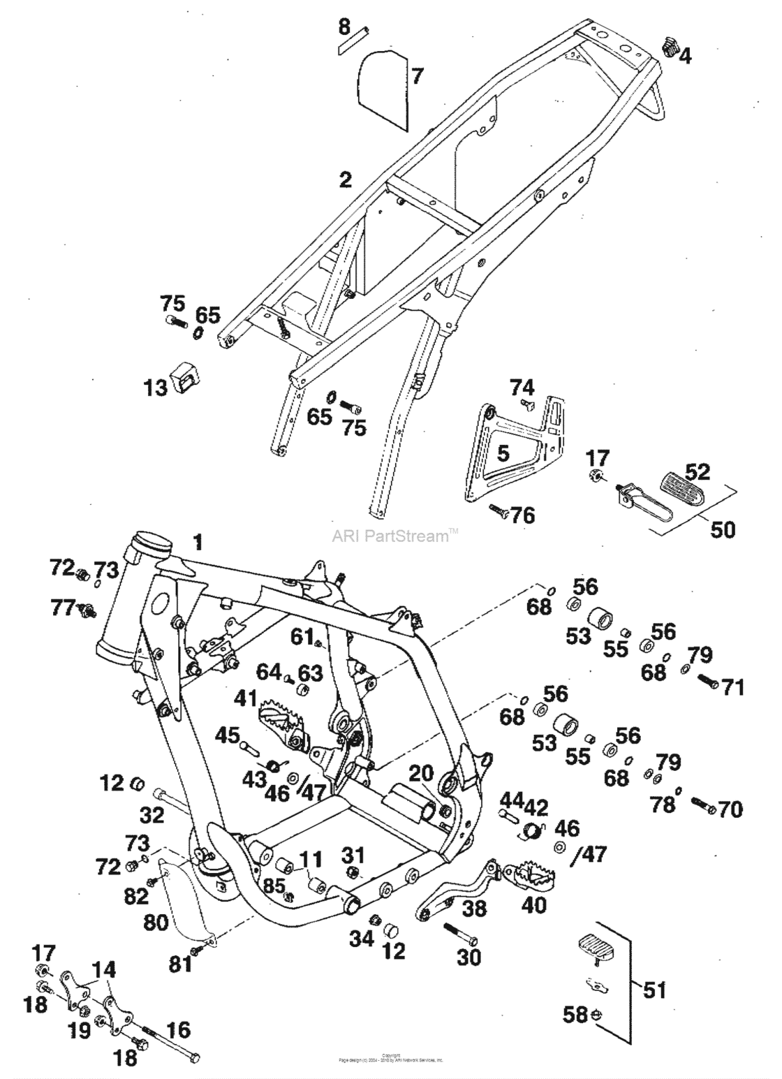 Frame, Sub Frame