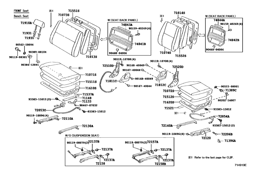 Seat & Seat Track