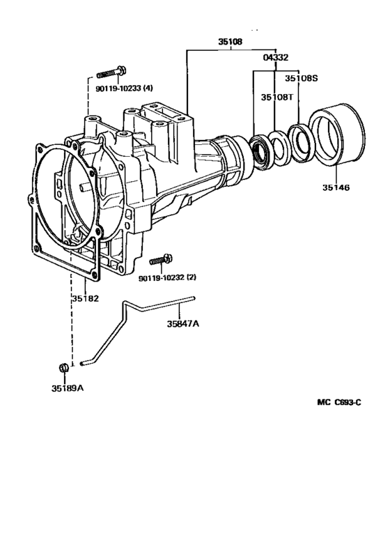 Extension Housing (Atm)