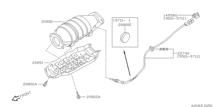 Catalyst converter