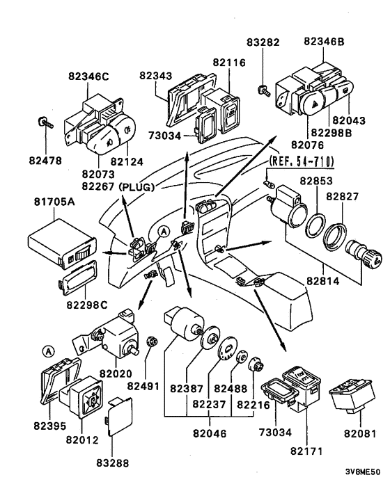 Switch & cigar lighter