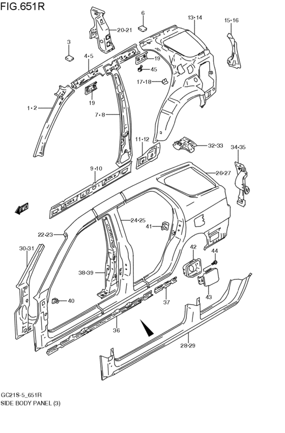 side body panel